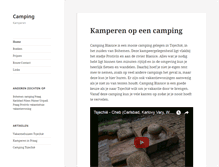 Tablet Screenshot of campingblanice.nl